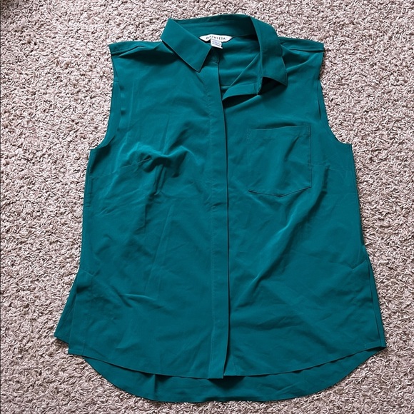 BUNDLE - 4 Athleta Polo Tank Tops - Red (S), Black (S), Teal (S), Striped (XS) - Picture 9 of 11